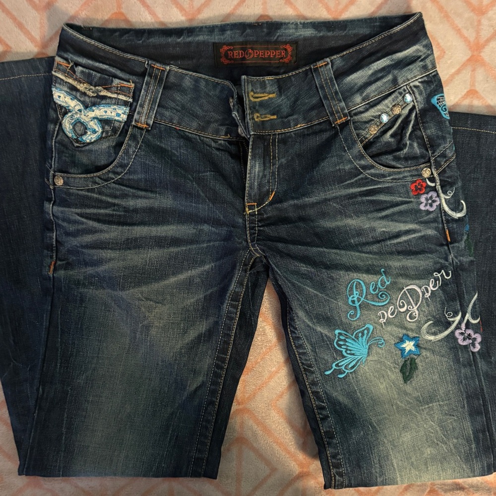 Red pepper size 29 jeans